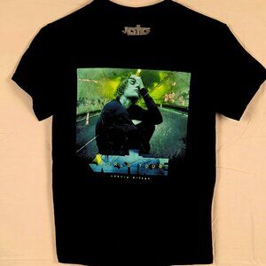 Official Justin Bieber “Justice Tour” Concert T-Shirt – Size Small